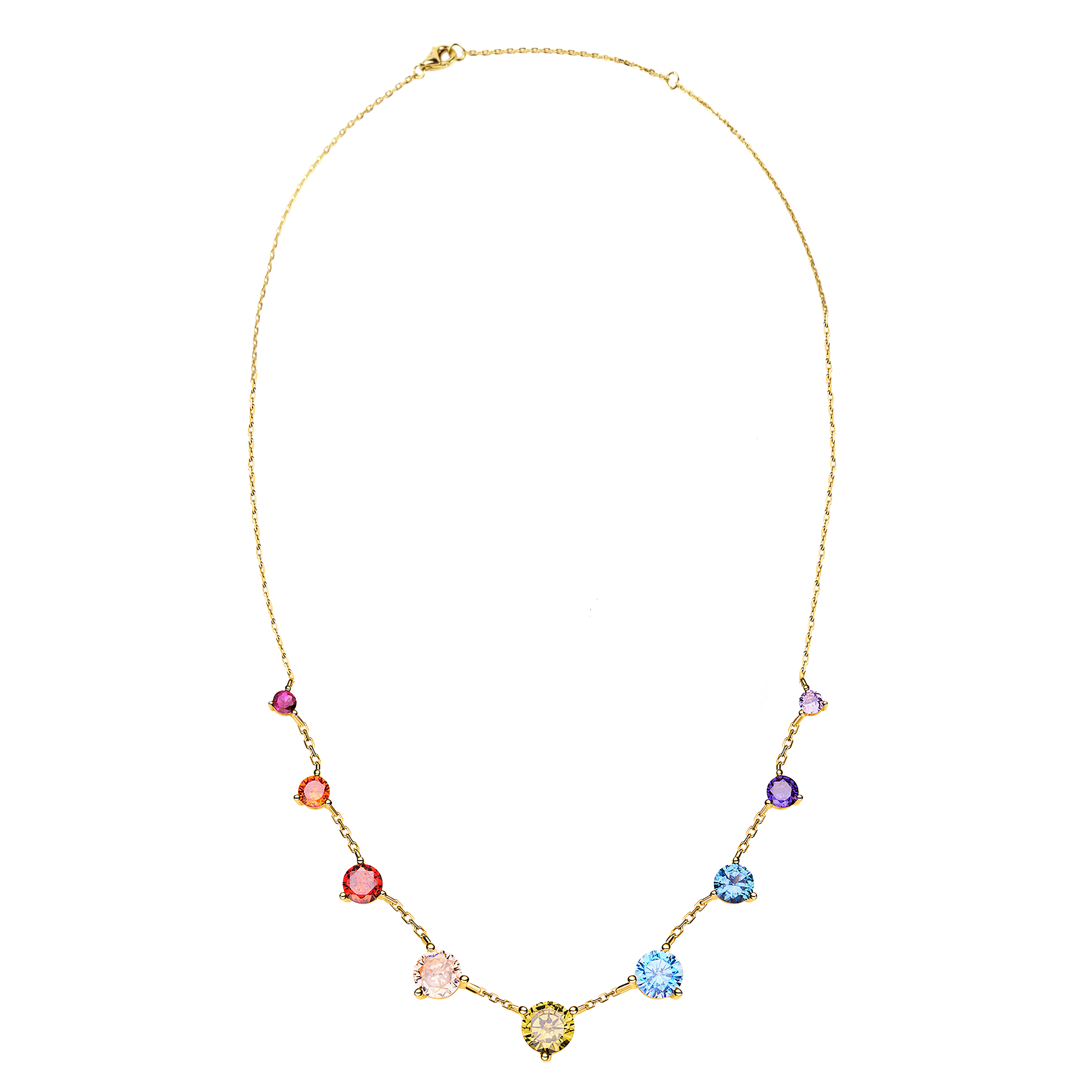 Love Wins Necklace Sterling Sliver Plating Gold 450mm - BLACK BY BLUE BRAVE